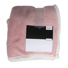 Wholesale Good Quantity Microfiber Closeout Solid Fleece Bedding Stock Throw Blanket